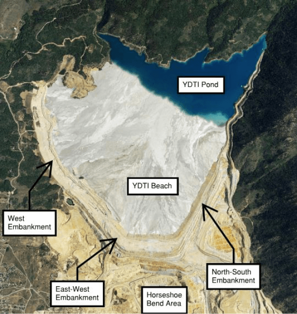 tailings storage facility ph